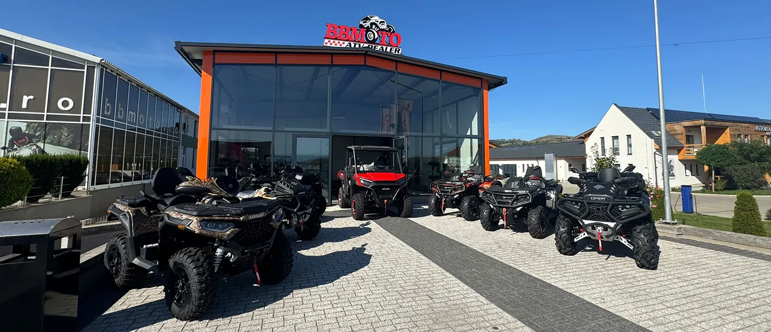 Showroomul BBmoto ATV Gheorgheni