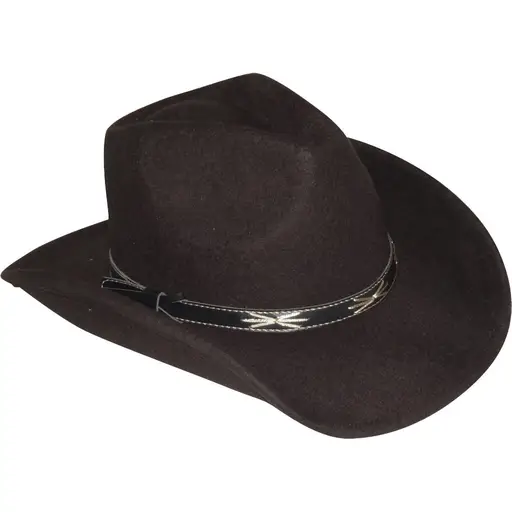 Pălărie Cowboy din Lână WILD WEST HUT43308 · Maro