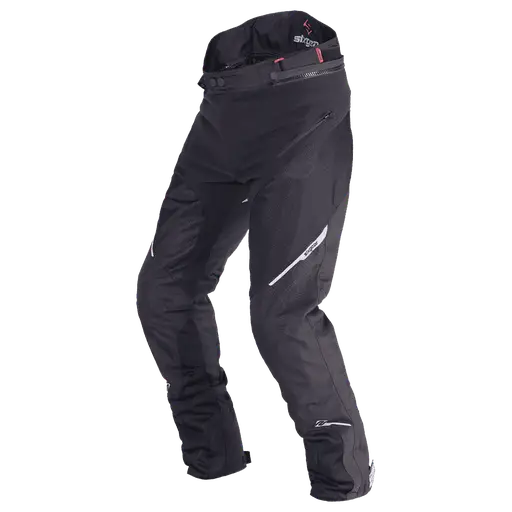 Pantaloni Moto din Textil SIXGEAR DRAKE · Negru