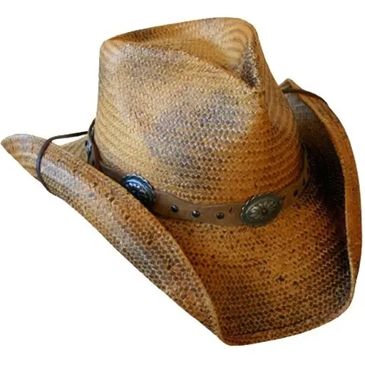 Pălărie Cowboy din Paie WILD WEST RED ROCK · Maro