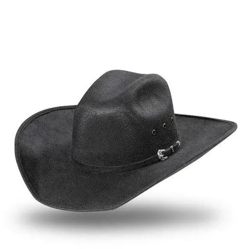 Pălărie Cowboy din Lână WILD WEST Larry · Negru