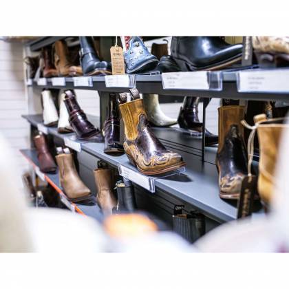 Botine  Cowboy Unisex Sendra Boots 4660 · Cuervo SERRAJE CAMELLO-BARBADOS QUERCIA · Maro / Negru  - 7