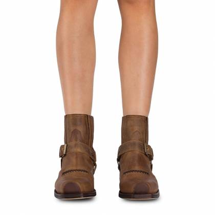 Botine Moto Chopper din Piele Naturală SENDRA BOOTS 6445 Seta Sprinter Tang · Maro  - 6