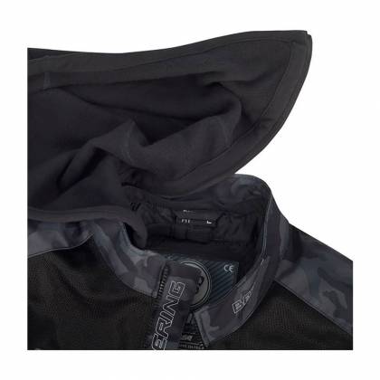 Geacă Moto de Vară din Textil BERING SPIRIT CAMO · Negru / Verde  - 4