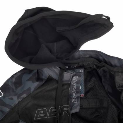 Geacă Moto Damă de Vară din Textil BERING LADY SPIRIT Camo · Negru /  Verde  - 4