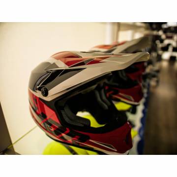 Cască Enduro - Cross THOR SECTOR FADER · Rosu / Negru  - 5