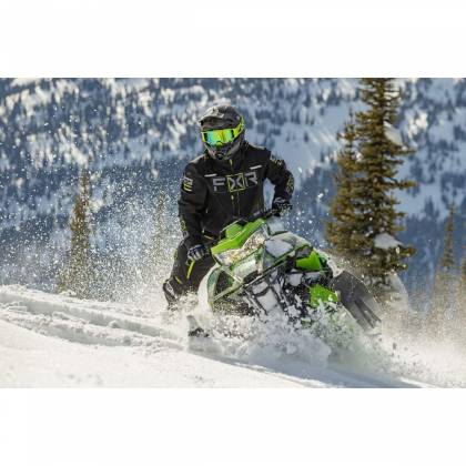 Cască Enduro - Cross - Snowmobil FXR RACING BLADE 2.0 FORCE · Negru / Verde-Fluo  - 8