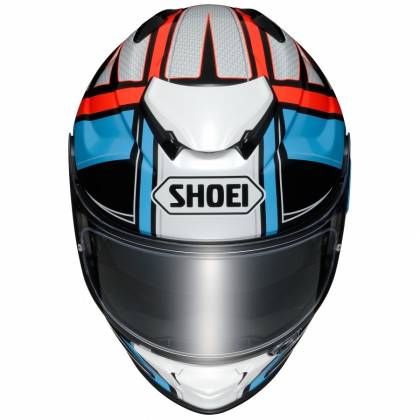 Cască Moto Integrală SHOEI GT-AIR II HASTE TC-2 · Negru / Alb / Albastru / Roșu  - 4