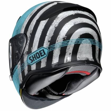 Cască Moto Integrală SHOEI NXR SHOREBREAK TC-2 · Albastru / Negru / Alb  - 4