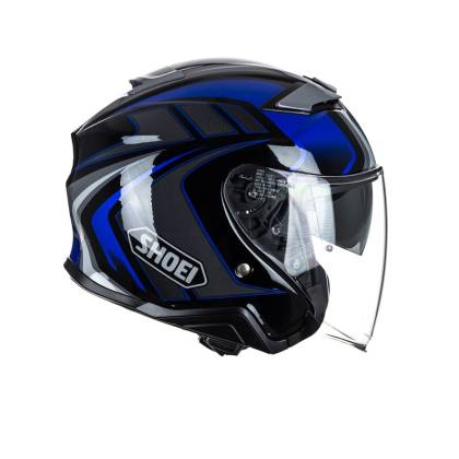 Casca Moto Open Face SHOEI J-CRUISE II AGLERO TC-2 · Albastru / Negru / Gri  - 5