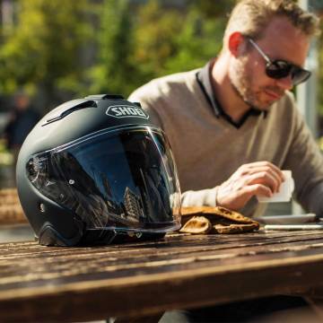 Casca Moto Open Face SHOEI J-CRUISE II AGLERO TC-2 · Albastru / Negru / Gri  - 13