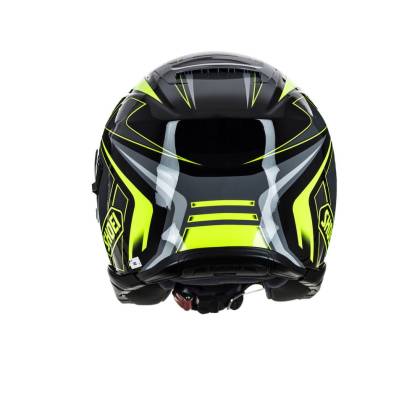 Casca Moto Open Face SHOEI J-CRUISE II AGLERO TC-3 · Galben / Negru / Gri  - 5