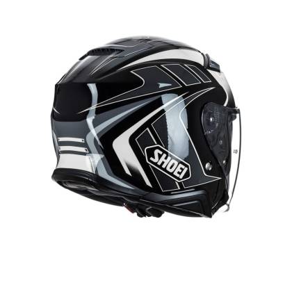 Casca Moto Open Face SHOEI J-CRUISE II AGLERO TC-5 · Alb / Negru / Gri  - 6