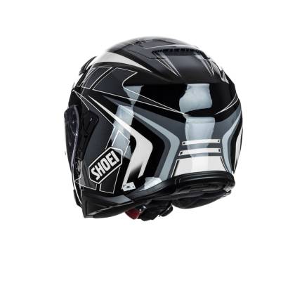 Casca Moto Open Face SHOEI J-CRUISE II AGLERO TC-5 · Alb / Negru / Gri  - 4