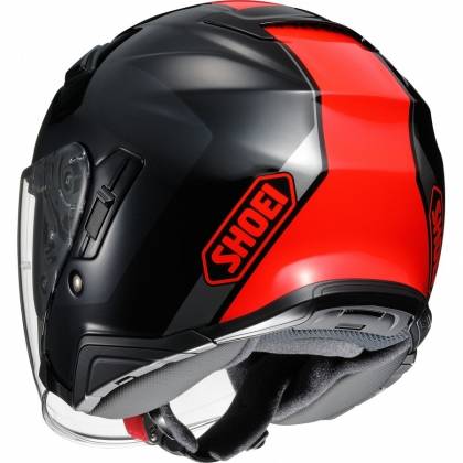 Casca Moto Open Face SHOEI J-CRUISE II ADAGIO TC-1 · Roșu / Negru  - 8