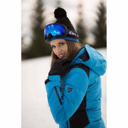 Geacă Outdoor / Schi Puf Damă STRINDBERG 5128T, Toraydelfy · Albastru / Negru  - 5