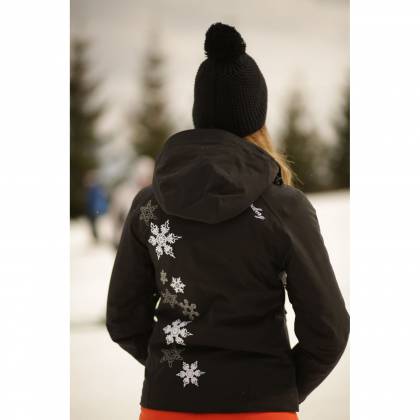 Geacă Outdoor / Schi Damă cu Motive STRINDBERG 5047D, Dermizax · Negru  - 4
