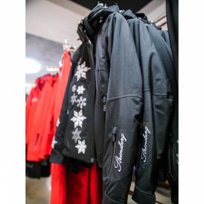 Geacă Outdoor / Schi Damă cu Motive STRINDBERG 5047D, Dermizax · Negru  - 11