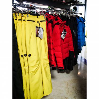 Pantaloni Outdoor / Schi Damă STRINDBERG 5158DEV, Dermizax · Galben  - 4