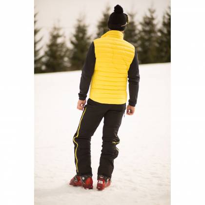Pantaloni Outdoor / Schi STRINDBERG 2140/3D, Dermizax · Negru / Galben  - 5
