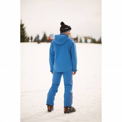 Pantaloni Outdoor / Schi STRINDBERG 2140/3D, Dermizax · Albastru / Portocaliu  - 3