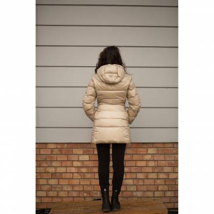 Geacă Lungă Puf Damă STRINDBERG 5173 · Bej  - 4