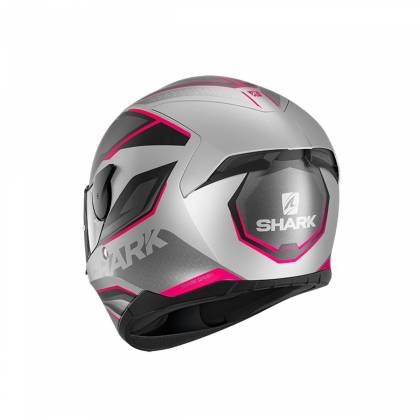 Cască Moto Integrală SHARK D-SKWAL 2 DAVEN · Negru / Gri / Roz  - 7