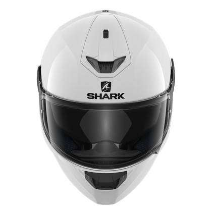 Cască Moto Integrală SHARK SKWAL 2 BLANK cu Sistem Led · Alb  - 1