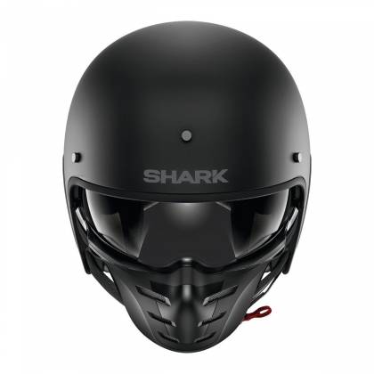 Cască Moto Open Face SHARK S-DRAK 2 BLANK · Negru Mat  - 1