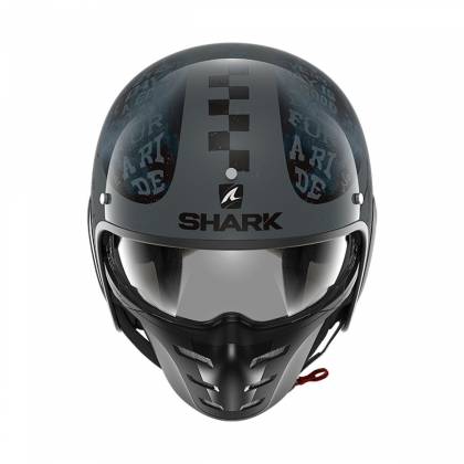 Cască Moto Open Face SHARK S-DRAK 2 TRIPP IN · Gri / Galben  - 1