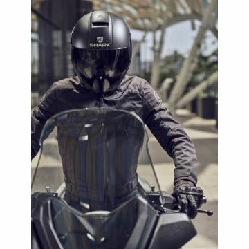 Cască Moto Open-Face SHARK CITYCRUISER BLANK · Negru  - 9