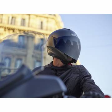 Cască Moto Open-Face SHARK CITYCRUISER GENOM · Negru / Argintiu / Gri Mat  - 12