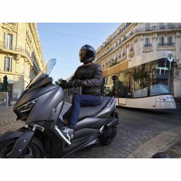 Cască Moto Open-Face SHARK CITYCRUISER GENOM · Negru / Verde Mat  - 6
