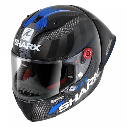 Cască Moto Integrală SHARK RACE-R PRO GP LORENZO WINTER TEST 99 · Negru / Gri / Albastru  - 0