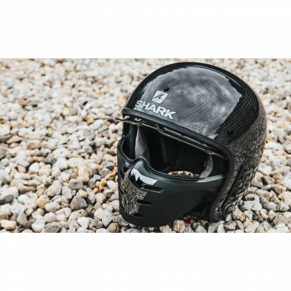 Cască Moto Open Face SHARK S-DRAK 2 TRIPP IN · Negru / Portocaliu  - 7