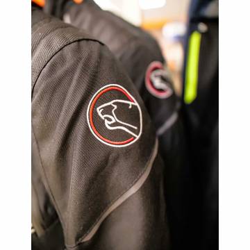 Geacă Moto din Textil BERING OURAL · Negru / Roșu  - 8