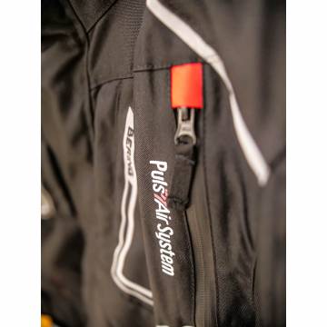 Geacă Moto din Textil BERING OURAL · Negru / Roșu  - 9