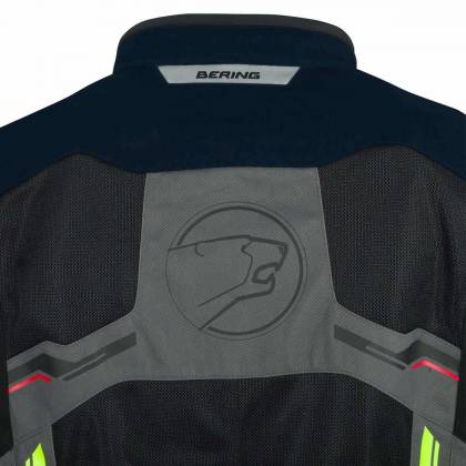 Geacă Moto de Vară din Textil BERING BAMAKO · Negru / Albastru / Gri  - 9