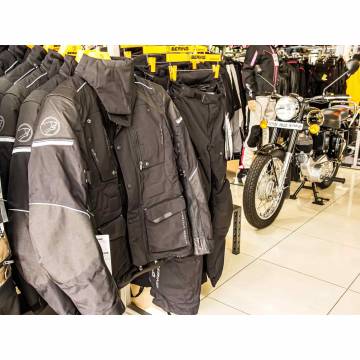 Geacă Moto din Textil BERING BRONKO · Negru  - 4