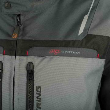 Geacă Moto din Textil BERING PANAMA · Gri / Negru  - 4