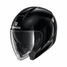 Cască Moto Open-Face SHARK CITYCRUISER BLANK · Negru