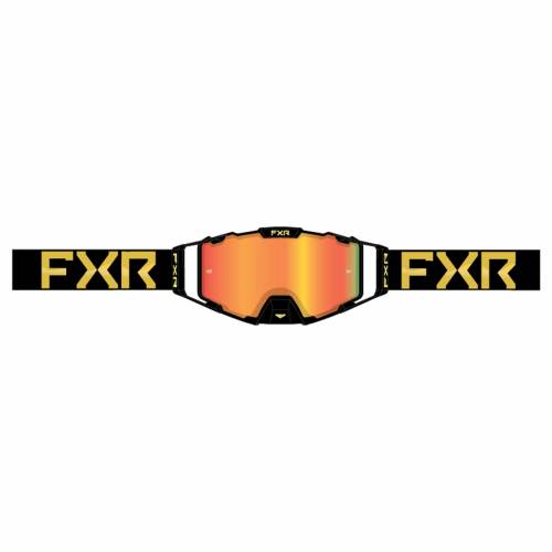 Ochelari Enduro FXR RACING PILOT LE MX · Negru / Auriu 