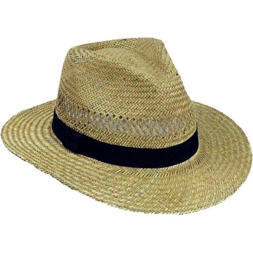 Pălărie Cowboy din Paie WILD WEST BARROW · Galben 