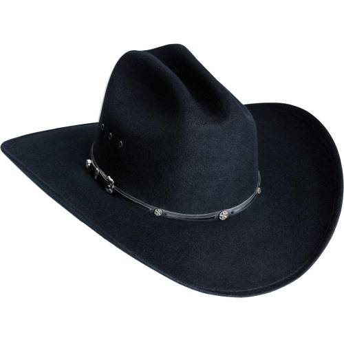 Pălărie Cowboy din Bumbac WILD WEST SAN ANTONIO · Negru 