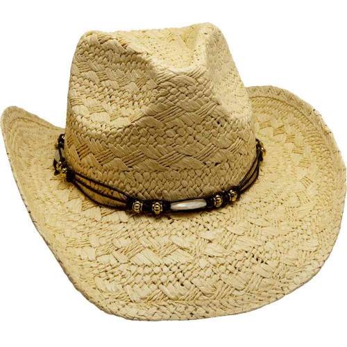 Pălărie Cowboy din Paie WILD WEST SH24460 · Galben 