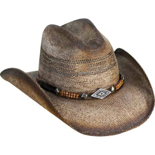 Pălărie Cowboy din Paie WILD WEST SPEED · Maro 