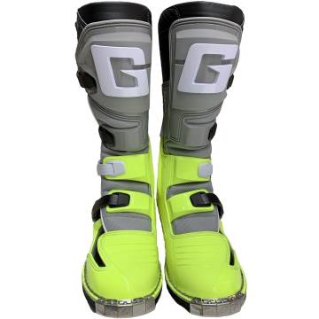 Cizme Enduro - Cross GAERNE GXJ · Gri / Verde Fluo  - 6