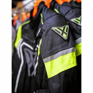 Geacă Moto din Textil SIXGEAR RIOT · Negru / Verde Fluo  - 9