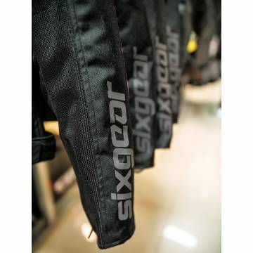 Geacă Moto Damă din Textil SIXGEAR ASTRID · Negru / Roz  - 10