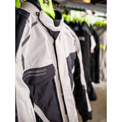 Geacă Moto din Textil RICHA TOUAREG 2 · Gri / Negru  - 4